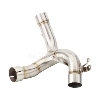Per Ducati Multistrada 1200 2015-2017 Multistrada 1200 S MTS1200 MTS 1200 fuga moto silenziatore di scarico tubo di collegamento Slip-on