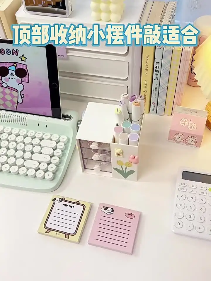 Astuccio Portapenne Kawaii Di Grande Capacità Pencil Organizer
