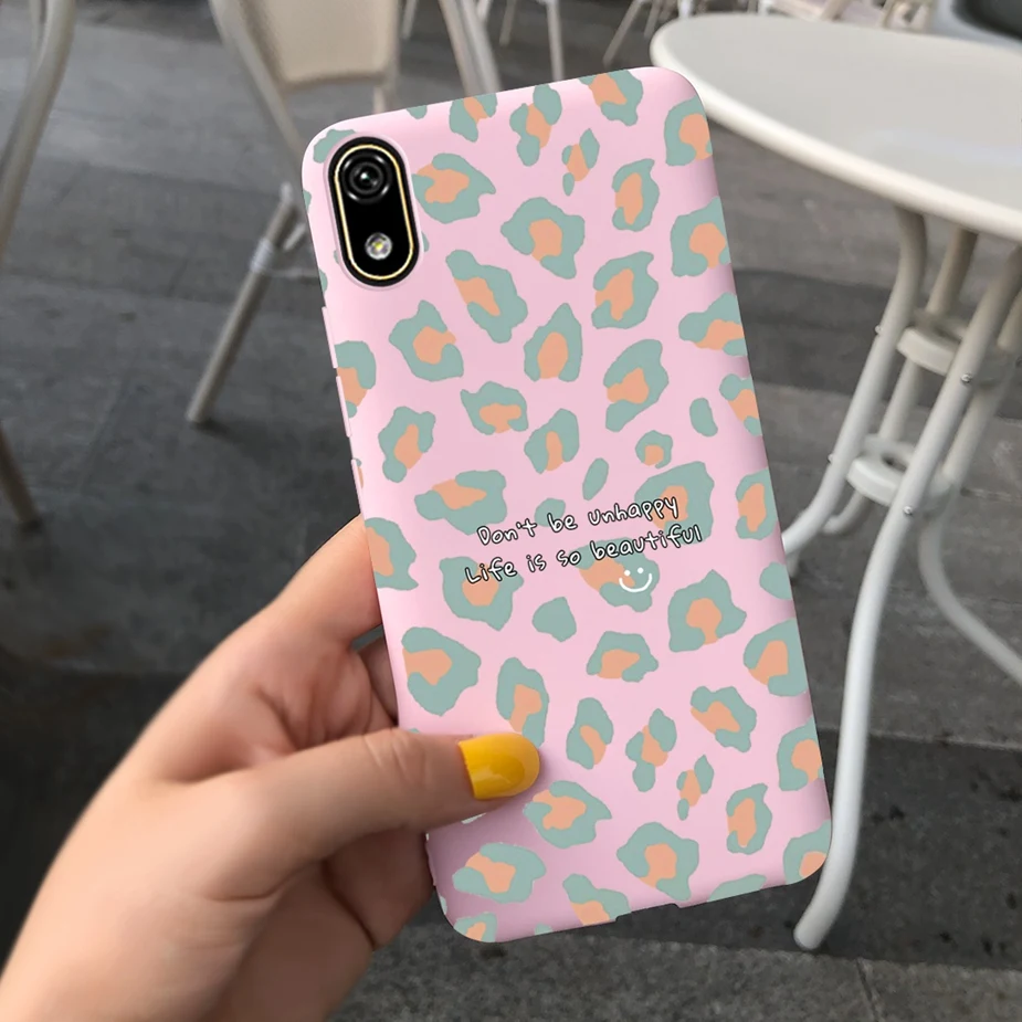 Stylish Painted Silicone Soft TPU Phone Case - Protective Back Cover Bumper