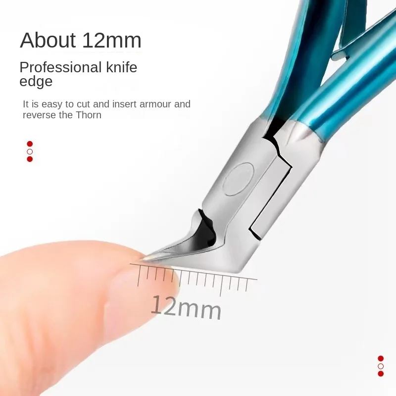 Toe Nail Clipper Nail Clippers Cuticle Nipper Nail Cutter Ingrown Toenail Scissors Dead Skin Removal Stainless Steel Pedicure Tool
