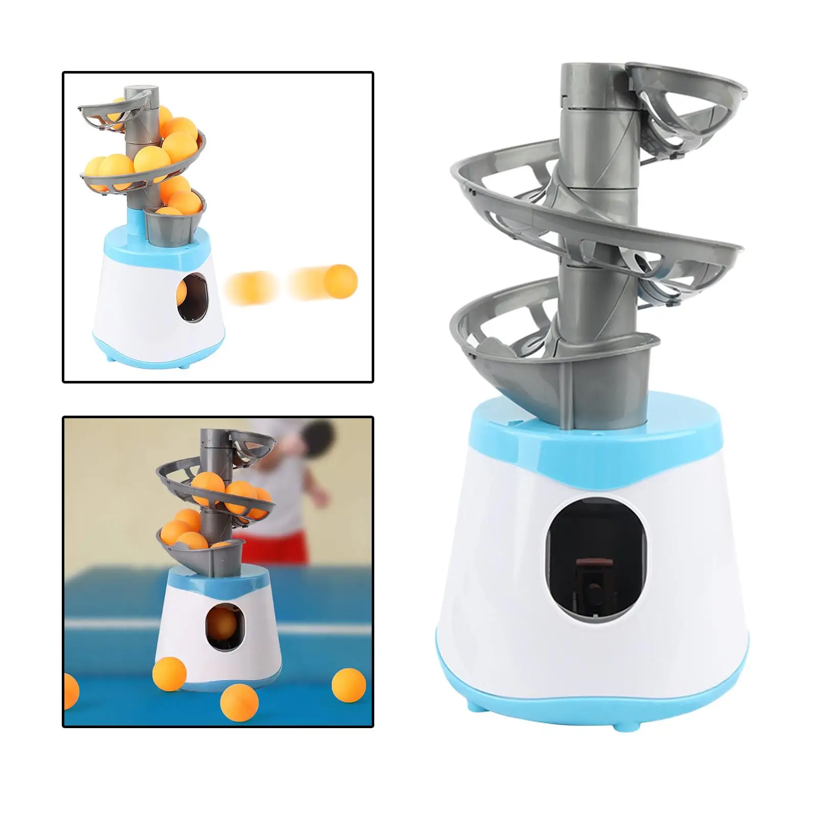 

Mini Table Tennis Robot Training Automatic PingPong Ball Machine