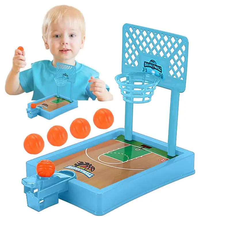

Sport 2 Player Game Mini Basketball Hoop Finger Basketball Shooting Shooting Stand Toy Educational For Children Family Game Toy