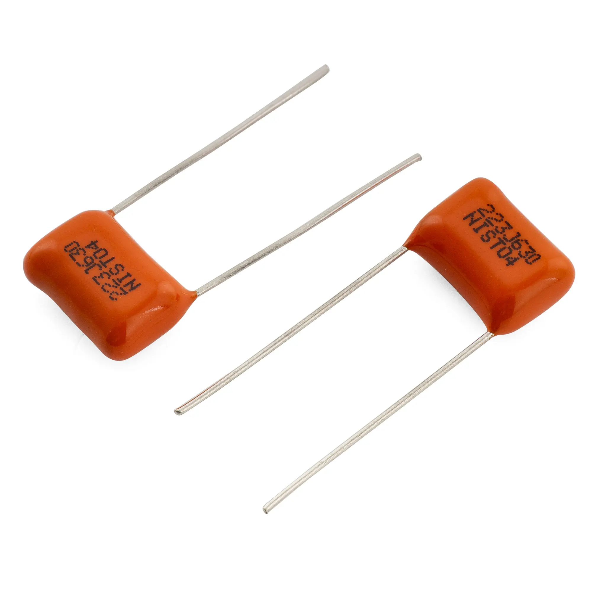Musiclily Pro NISSEI Japan Orange MPE CBB 금속화 폴리프로필렌 필름 커패시터 .022uF/.033uF/.047uF/.068uF 5% 허용오차