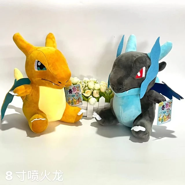 8 Mega Charizard X Y Plush Toy Pokemon Plush High Quality Soft