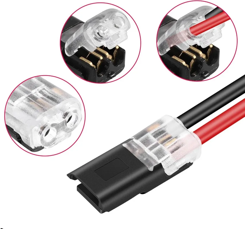 Bulk Quick Splice Crimp Terminal Connectors for Electrical Wire Connections