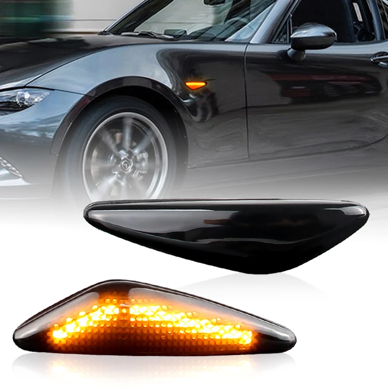 2 Pezzi Nessun Errore Led Indicatore Laterale Auto Lampeggiante Indicatore Luminoso Indicatore Di Direzione Per Mazda 6 Atenza Gh 2008 2009 2010 2011 