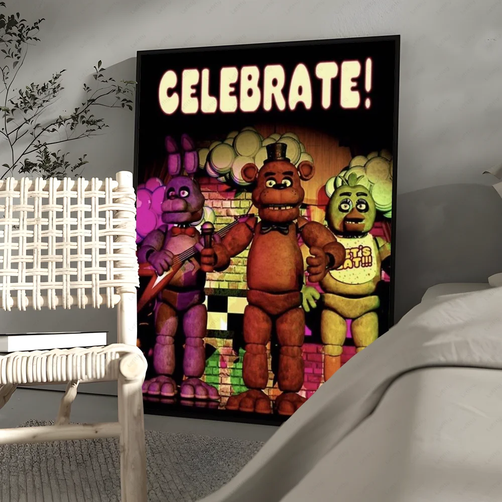 Five Nights at Freddy's Classic Poster Wall Art Print - Stylish Home Decor & Gift