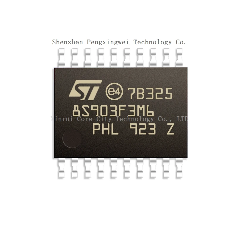 

STM STM8 STM8S STM8S903 F3M6 STM8S903F3M6 In Stock 100% Original New SOP-20 Microcontroller (MCU/MPU/SOC) CPU