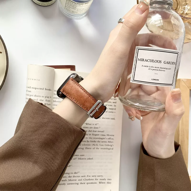 Premium Leather Watch Straps - Elegant Replacement Bands
