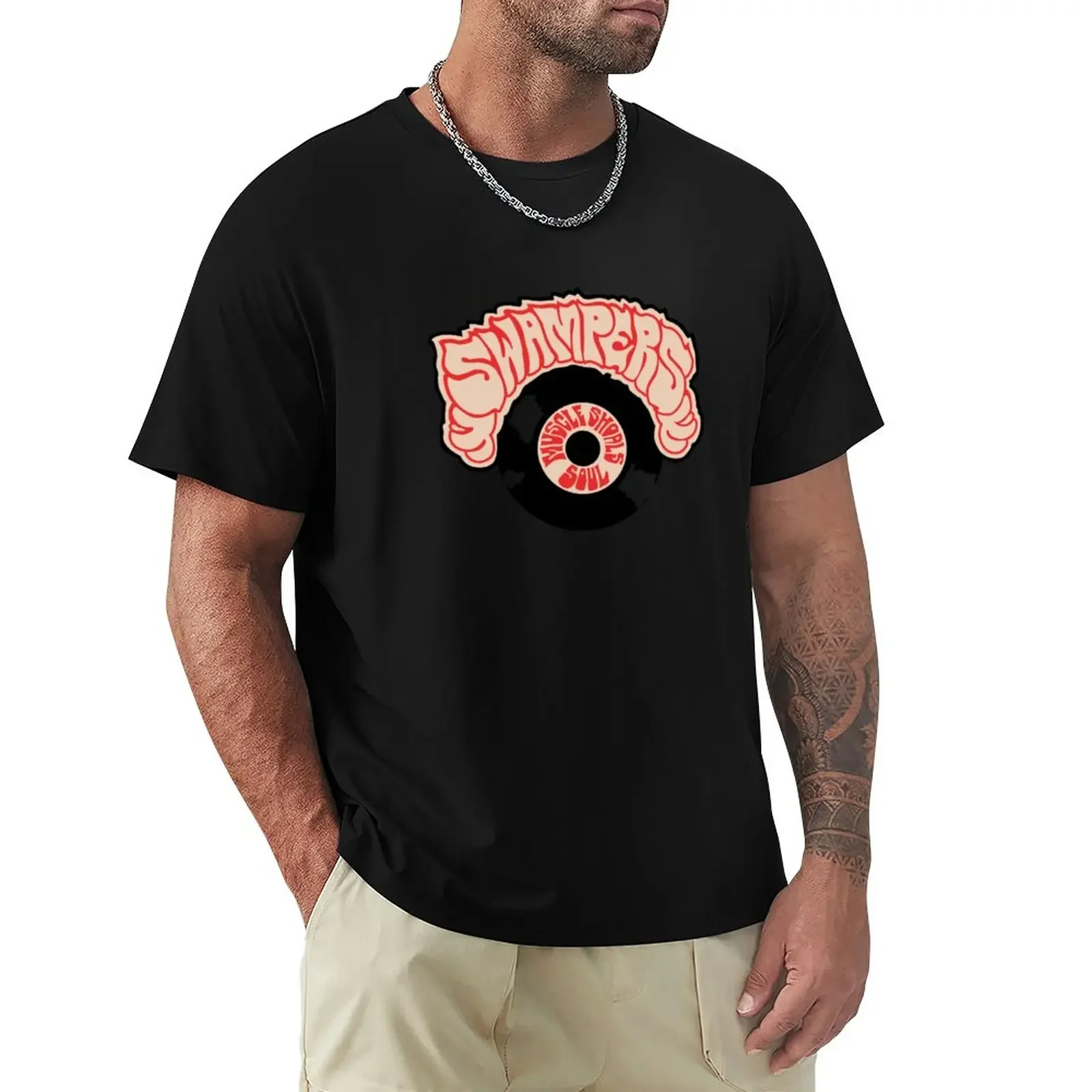

Muscle Shoals Swampers Soul Shirt, Sticker, Mask T-Shirt vintage Aesthetic clothing Blouse t shirts for men cotton