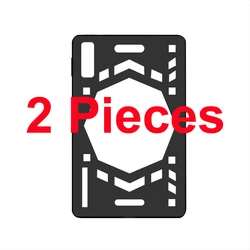 Slim Shockproof Gaming Tablet Case with Hollow Cooling TPU Back Cover for RedMagic Astra (2 pieces)