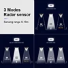 5000K Solar Pathway Garden Decor Lights Outdoor With Motion Sensor IP65 Waterproof Solar Lamp Patio Yard Lawn Sunlight Wall Lamp 5