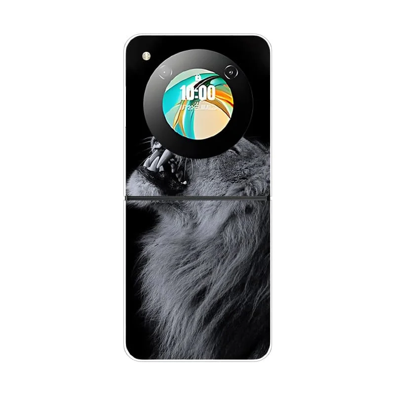 Soft Matte Silicone Back Cover with Fashion Painted Design