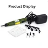 18W Mini Sander Model Sander Pen Type Polisher for DIY Model Moulds Groove Electric Grinding Tool Fixed /Speed Adjust Polisher 5