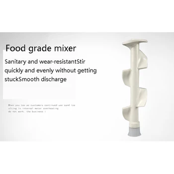 Ice Cream Machine Table Top Hard Ice Cream Yogurt Maker 1400W Automatic Benchtop Gelato Home Appliance Commercial