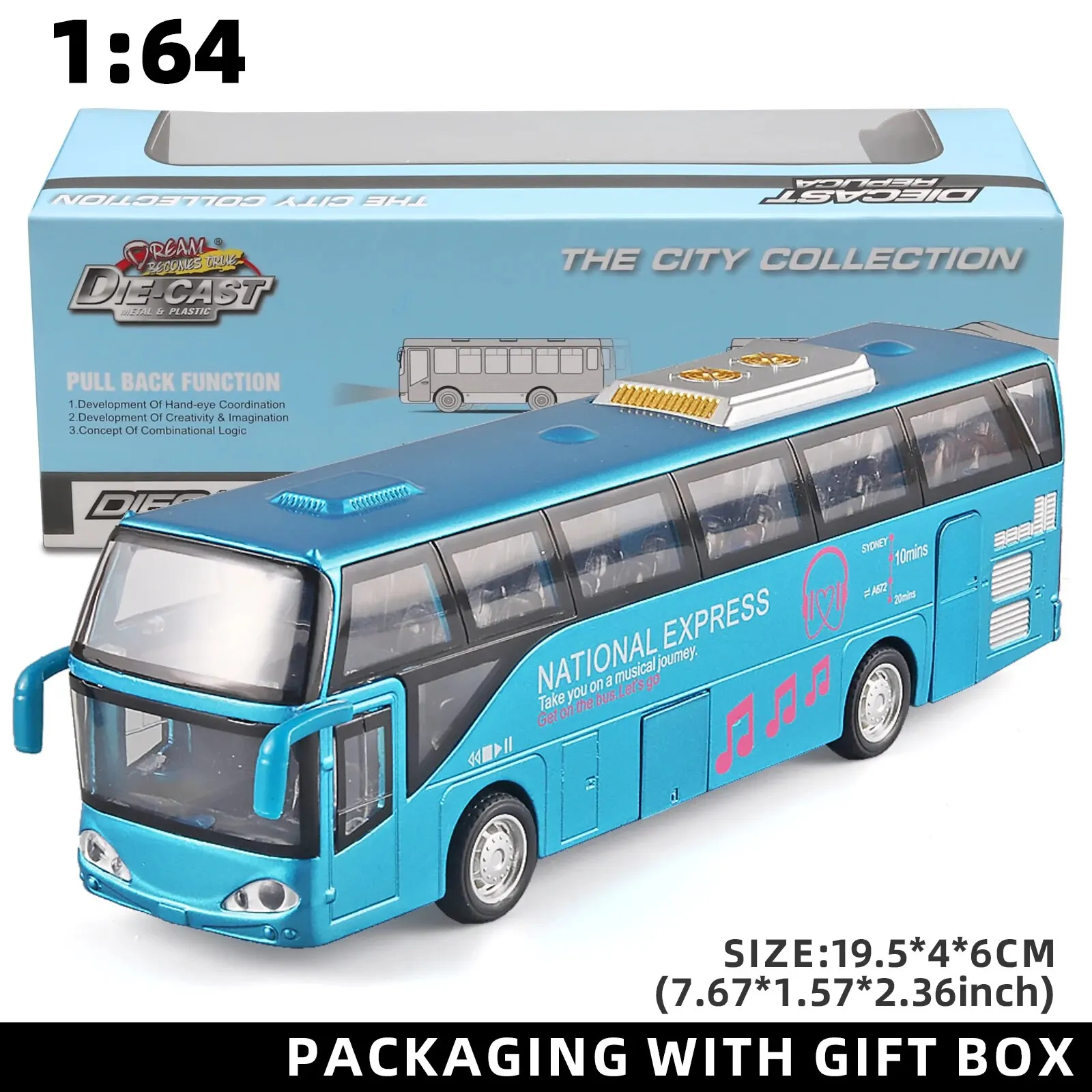 Blue with Box