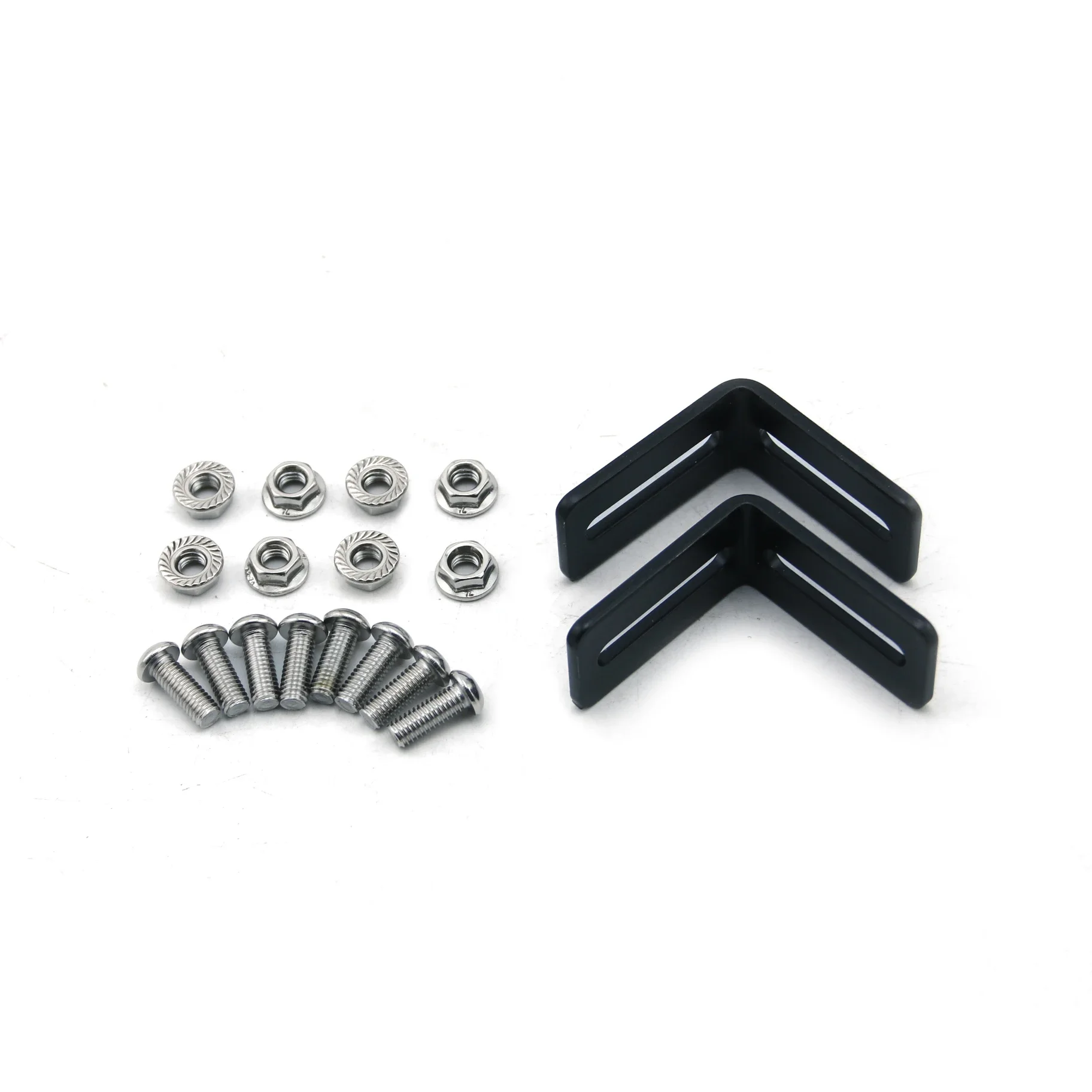 Oil Cooler Kit Universal Aluminum Engine Mounting Brackets Kit for Trust / British / Mocal Type Oil Cooler