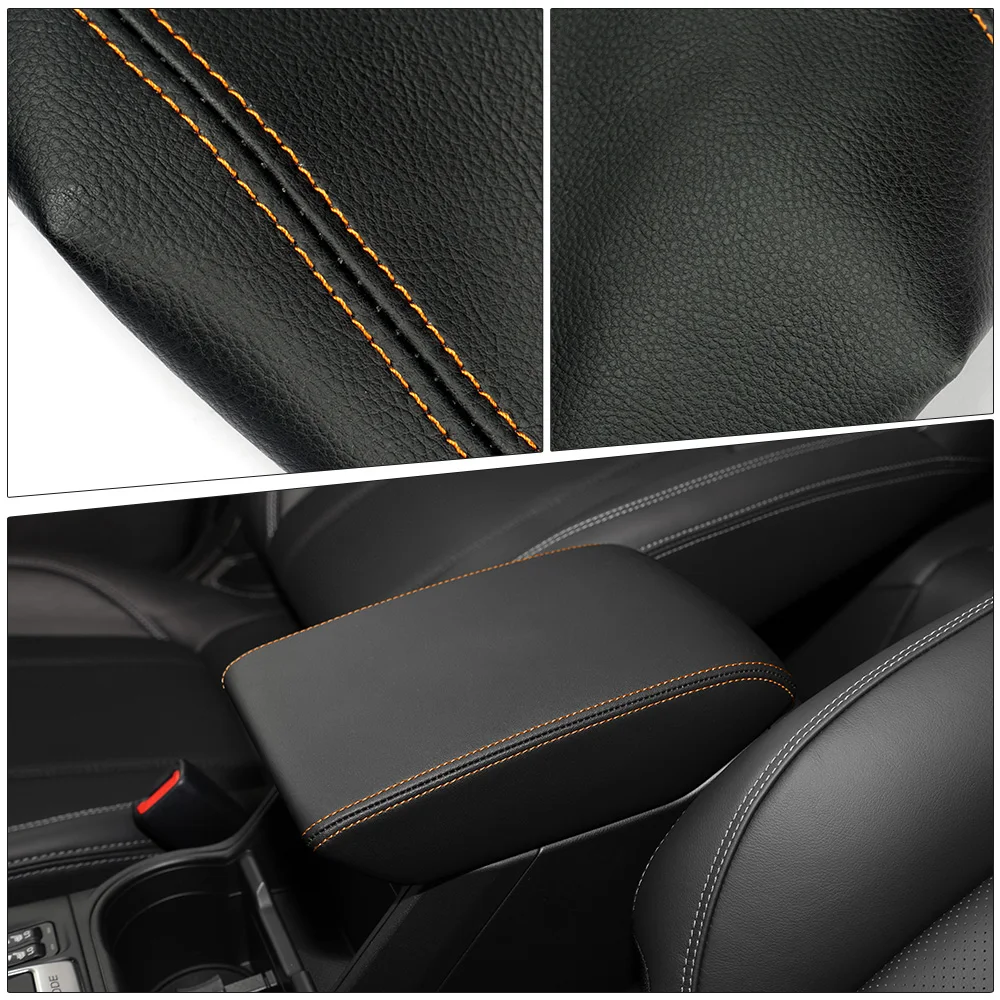 Auto Armsteun Box Auto Armsteun Doos Mat Bescherm Cover Auto-interieur Decoratie Voor Subaru Voor Forester SJ SK 2013-2018 (Color : 2