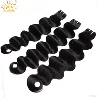 15A corps vague paquets 100% cheveux humains bruts tissage brésilien 1/3/4 pièces armure cheveux naturel Original vierge Extensions de cheveux humains 2