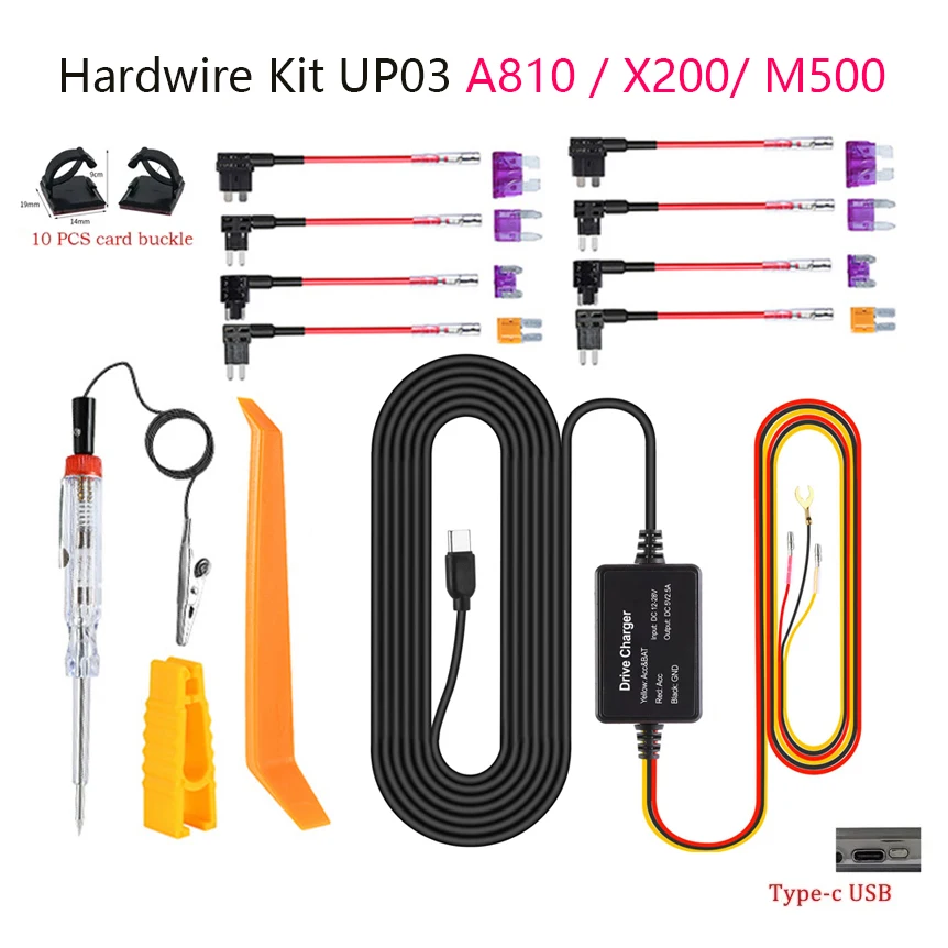 70mai Dash Cam Omni+Hardwire Kitセット 70mai 4G Hardwire Kit Dash Cam Omni Firmware User Manual