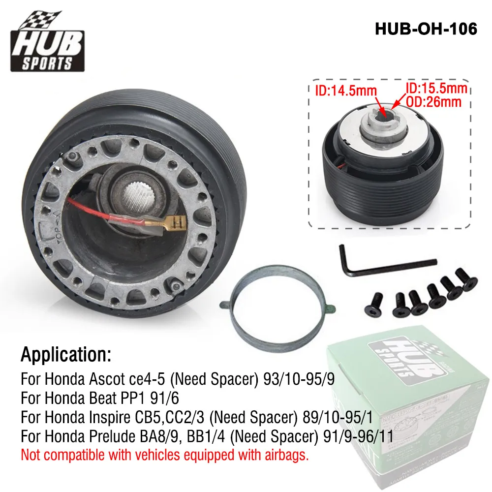 Works Bell Steering Wheel Hub Boss Kit Adapter #817 Mitsubishi