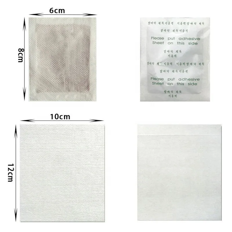 Foot Care Patches Adhesive Foot Pads Mens Foot Care Product 2/10Pcs Detox Foot Patch Natural Improve Sleep Weight Loss Remove Toxin Relieve Stress