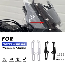 For HONDA NC 750X NC750 X XA XDA DCT 2016 2017 2018 2019 2020 2021 Motorbike NC750X Windscreen Adjusters Airflow Wind Windscreen