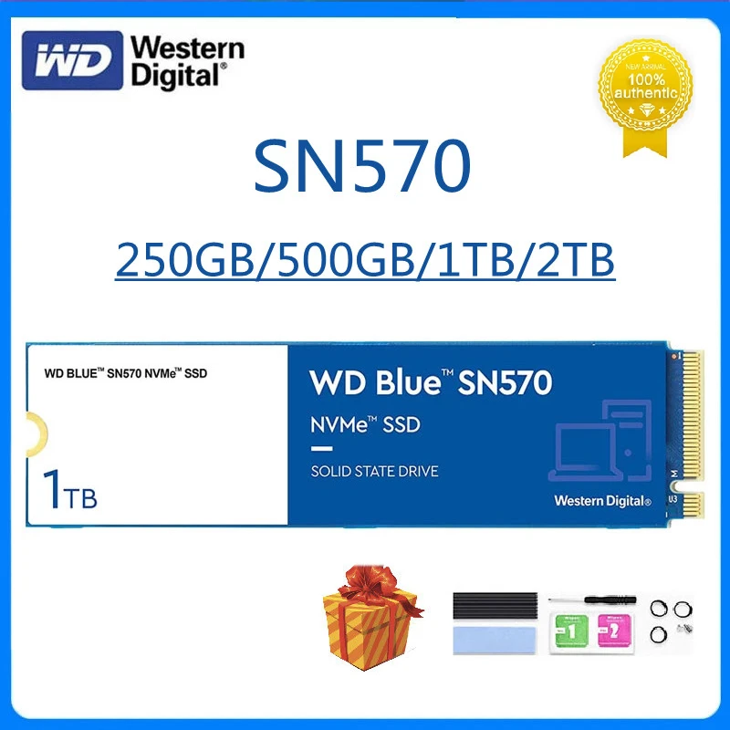 豊富な格安 WESTERN DIGITAL WD Blue SN570 SSD M.2 PCIe Gen 3 x4 with NVM