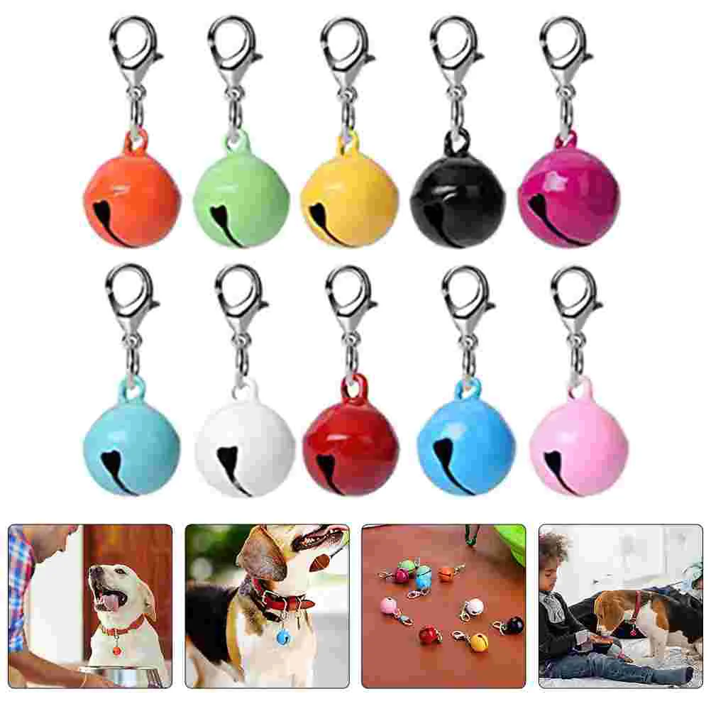 

10 Pcs Multi-function Dog Collar Bells Puppy Collars Small Cat Accessories Decorative Pet Delicate