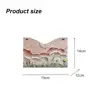 Oil Painting Tissue Case Flowers in the mountains Large Storage Paper Towel Box Leather Durable Desk Decoration for Home 3