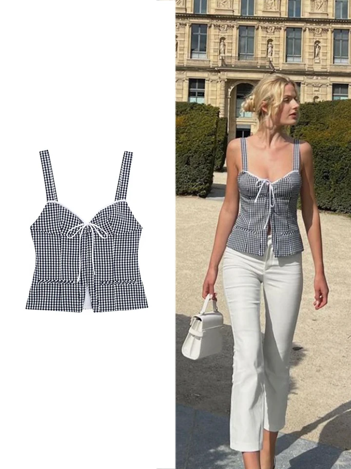 Corset Transparent Pour Femme, Col En V, Manches Longues, T-shirt Camisole, Bustier D'été, Devant Strucsexy, Dentelle Pure, Haut Précieux