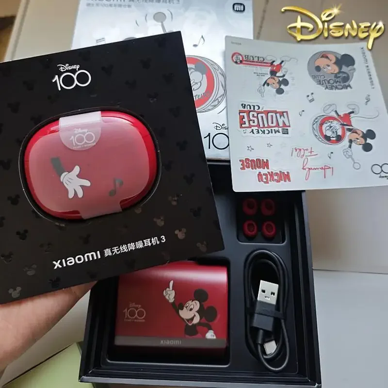 Originale Xiaomi Buds 3 Disney 100Th Anniversary Edition Mickey Mouse True Wireless Auricolari Tws
