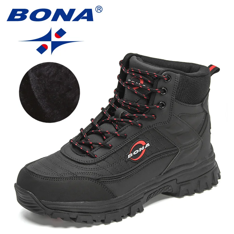 Botines De Caza Para Hombre Impermeables Y Cálidos - Tallas Grandes, Suela Antideslizante, Ideales Para Invierno Y Uso Diario