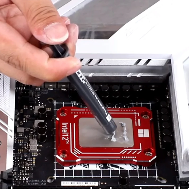 Thermalright Lga17xx-bcf Intel12 Generation Cpu Correção de Flexão Fivela de Fixação Lga1700 1800 Buckle Fix Substituto Liga de Alumínio Cnc com Graxa Térmica Tf7 - Imagem 3