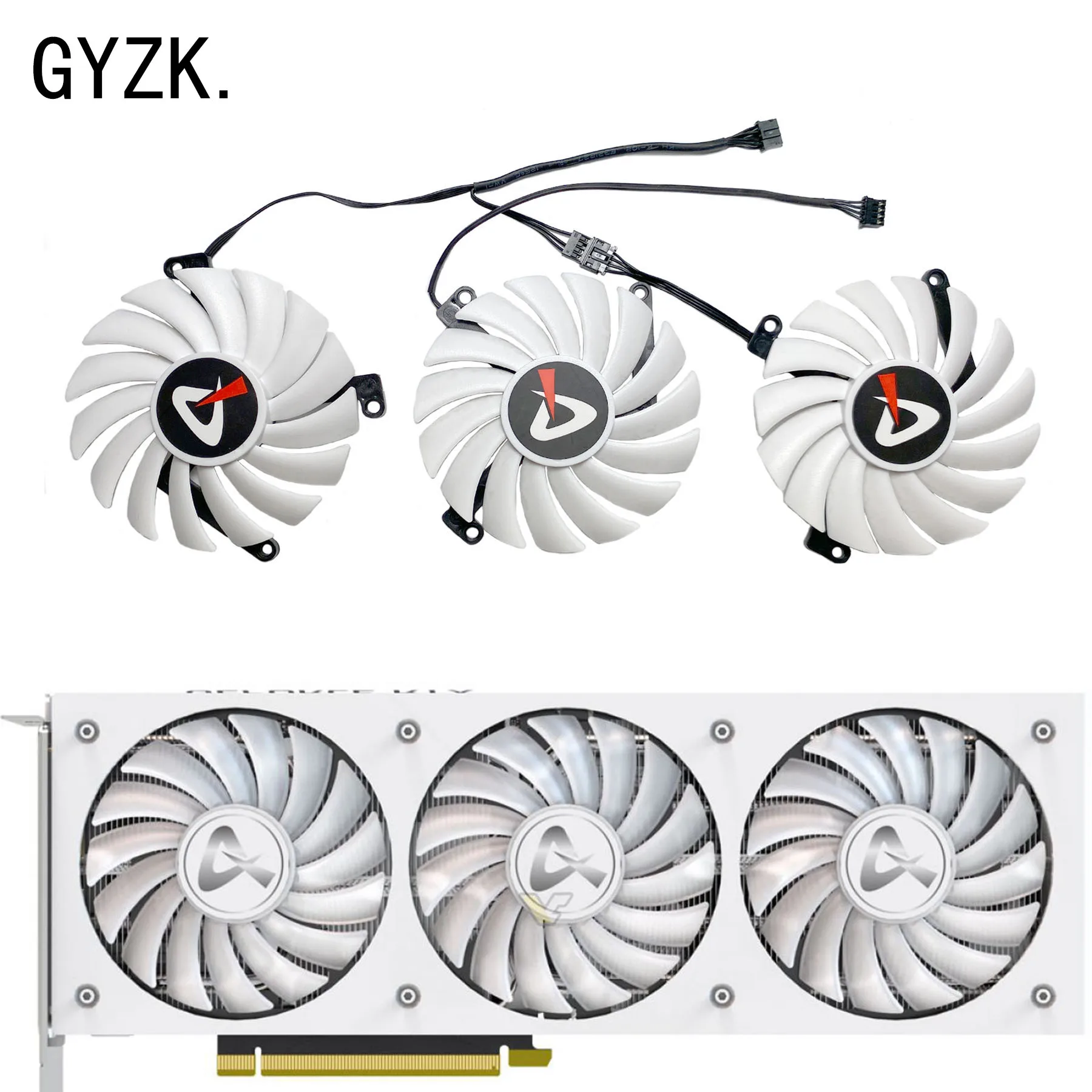 Nuovo Per Axgaming Geforce Rtx3080 3080Ti X3W Ventola Di Ricambio Per Scheda Grafica Cf-12910S