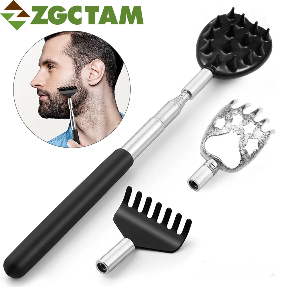3Pcs/Set Telescopic Back Scratcher Scratching Backscratcher Massager ...