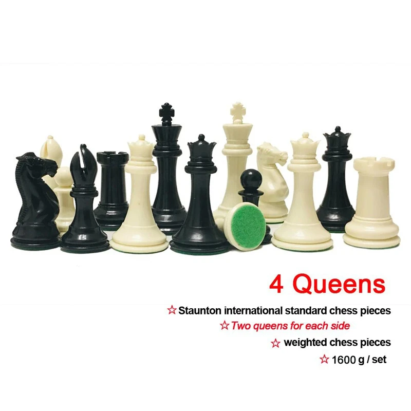 海外規格のチェスセットマッチングクラブ4つのキッチン高さ108mm加重チェスゲーム