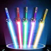Children Colorful Glowing Sword Toys Telescopic Music Laser Sword 2-in-1 Rotating Decompression Toy Light Sword Kids Adult Toys 1