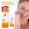 Face Sunscreen Ultra SPF50+ Body Sunscreen Anti-Imperfection Anti-Shine Invisible Fluid Waterproof 2
