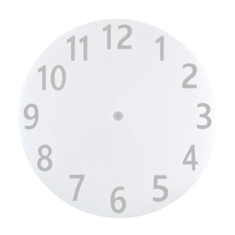 10 inch Epoxy clock mold with watch accessories DIY Roman Arabic digital clock Epoxy silicone mold clock epoxy mold