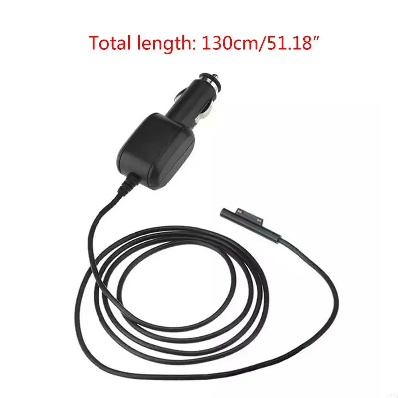 12PA Car Cable Surface Laptop Car Power Adapter for Surface 7/6/5/4/3