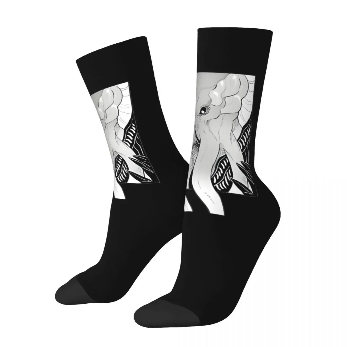 Happy Funny Bg3 Game Calzini Da Uomo Vintage Harajuku Baldurs Gate 3 Hip Hop Novità Seamless Crew Crazy Sock Gift Stampato