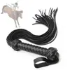 Faux Leather Whip for Horse Riding,Soft Crop for Equestrian,Floggers for Cosplay Costume Stick to Train 3