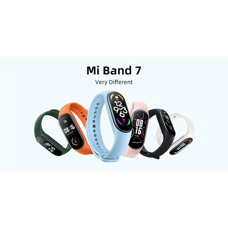 Xiaomi Mi Band 7 Activity Tracker High-Res 1.62 AMOLED Screen, Bluetooth  5.2, 120 Sports Modes, Optical Heart Rate & Blood Oxygen Sensor, 24HR Heart