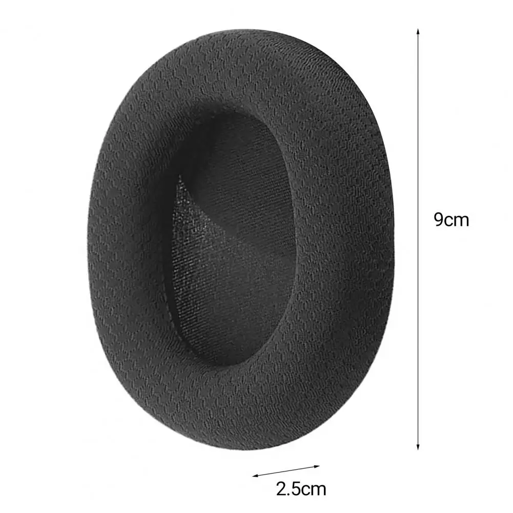 

Stylish Headphone Cushions Skin-friendly Protective Comfortable Headphone Faux Leather Earmuff Headset Pads Wear-resistant