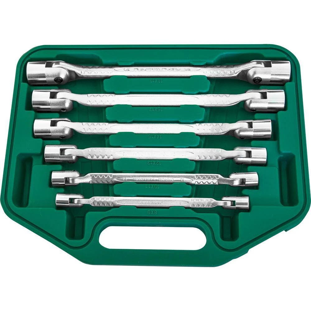 Jonnesway W43A106S Wrenches set Open Box End Combination Wrench Chrome