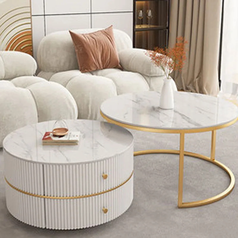 

Night Dining Coffee Tables Living Room Round Modern Luxury Room Tables Hallway Design Mesa Auxiliar Salon Home Furniture