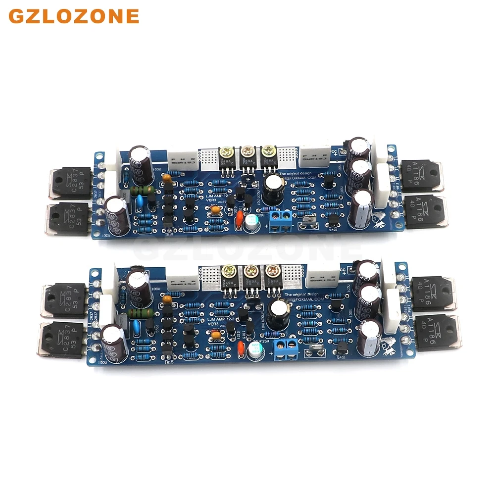 

Stereo L12-2 Audio Two Channel Power Amplifier Kit / Amplifier board Ultra-low Distortion Classic AMP DIY Kit Finished Board