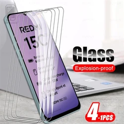 Premium Clear Tempered Glass Screen Protector - Anti - Scratch HD Film - 4Pieces (Transparent)