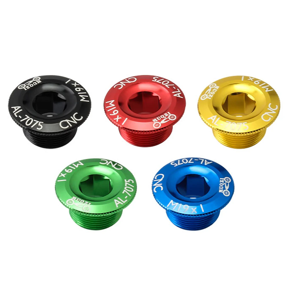 Muqzi Bike M19 Crank Cover Crankset Screw 7075 Aluminum Alloy Crank Arm